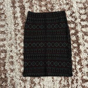 Spaniard Stretchy Pencil Skirt